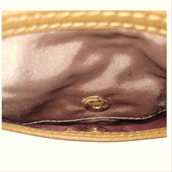 Michael Kors Kempton Nylon Tan Gold Tone Hardware Lightweight Crossbody Bag - Picture 4 of 10